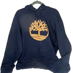 Blue and Gold Timberlake Sweatshirt Hoodie Size XXL